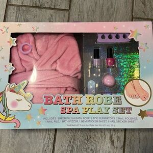 Bath Robe & Spa Set girls Ages 4-8